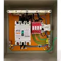 Energia Quadro CA QUADRO TRIPOLAR 125A PARA 01 INVERSOR DE 37,5kW TRIF 220V OU  60KW TRIF 380V