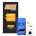 Gerador de Energia Solar Off Grid Interativo Must Telhado Fibro Parafuso Madeira SGF 4,68KWP ERA N-TYPE MONO 585W LVHM 3KW AC120V DC48V