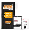 Gerador de Energia Solar Off Grid Interativo Must Telhado Metálico Mini Trilho SGF 7,08KWP ERA 590W PV29 HP 5KW AC220V DC48V BAT. LITIO 5.12KWH 100A