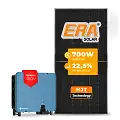 Gerador de Energia Solar On Grid Solplanet Telhado Metálico Mini Trilho SGF 61,60KWP ERA HJT BIFACIAL 700W ASW 50KW 5MPPT TRIF 380V
