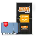 Gerador de Energia Solar On Grid Solplanet Telhado Metálico Mini Trilho SGF 92,40KWP ERA HJT BIFACIAL 700W ASW 75KW 8MPPT TRIF 380V