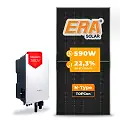 Gerador de Energia Solar On Grid Sungrow Laje Inclinação SGF 16,52KWP ERA N-TYPE MONO 590W SG 12KW 2MPPT TRIF 380V