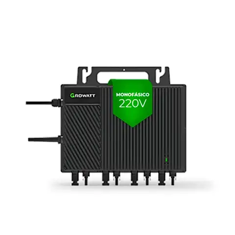 Foto 3 - Gerador de Energia Solar Microinversor Growatt Telhado Metálico Mini Trilho SGF 23,60KWP ERA N-TYPE MONO 590W NEO 2KW 4MPPT MONO 220V