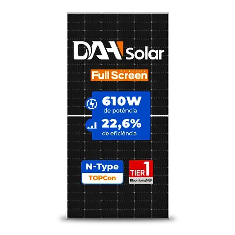 Foto 5 - Gerador de Energia Solar Fast Track Solplanet Telhado Ondulado SGF 10,98KWP DAH SOLAR 610W ASW 7.3KW 3MPPT MONO 220V