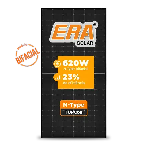 Foto 10 - Gerador de Energia Solar Off Grid Interativo Must Sem Estrutura SGF 7,44KWP ERA BLACK 620W PV29 HP 5KW AC220V DC48V BAT. LITIO