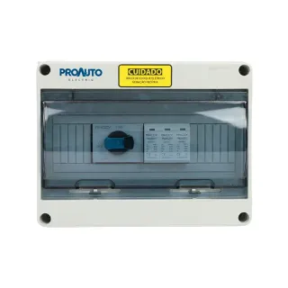 Categorias Componentes CC String Box CC PROAUTO 31178 SBC-3E - 1S 1MPPT 3x20A 1040VDC 15DIN