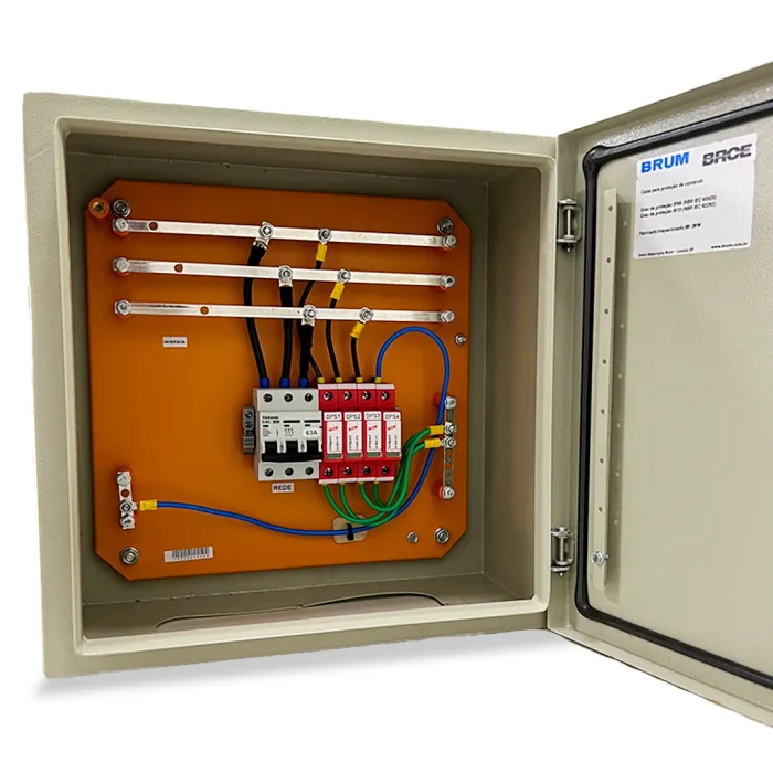 Foto 1 - Energia Quadro CA QUADRO TRIPOLAR 63A PARA UM INVERSOR 20KW TRIF 220V OU 36KW EM TRIF 380V